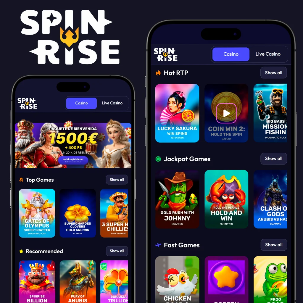 Spinrise Casino Login für Spieler aus Deutschland – German Spinrise Login Legit